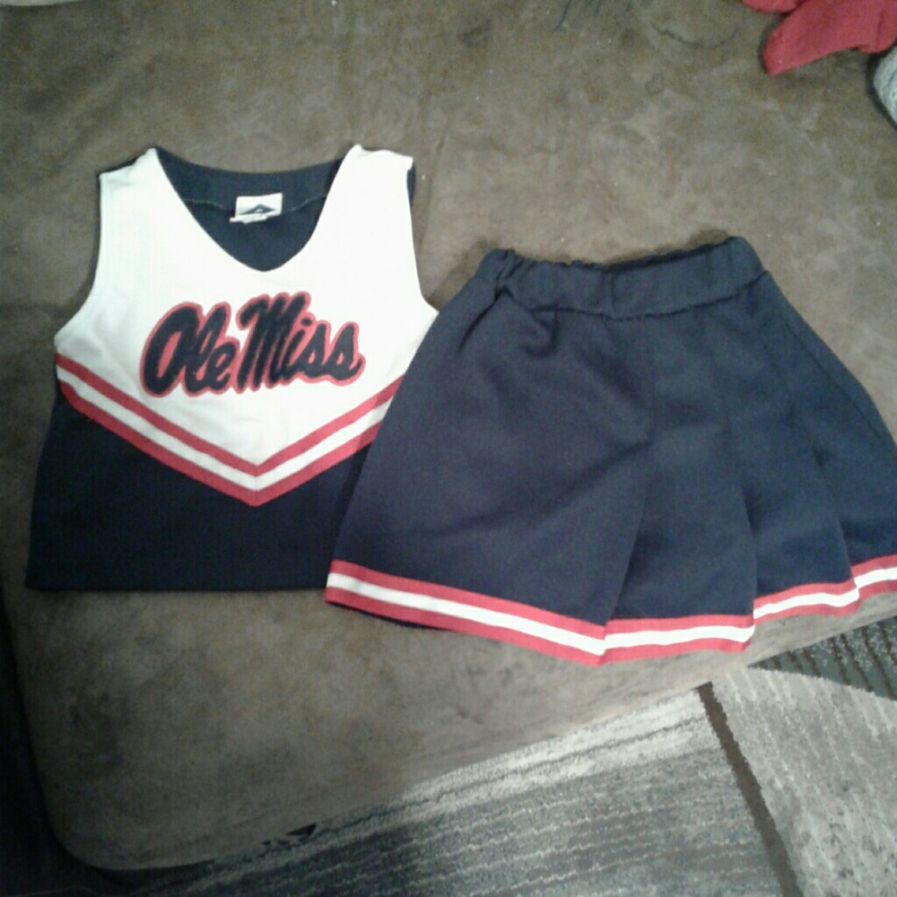Ole Miss cheerleader set